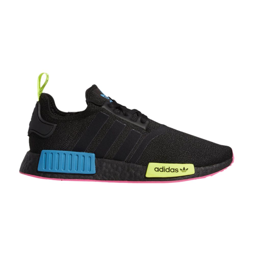 adidas NMD_R1 'Fluorescent Bursts' | Black | Men's Size 9.5