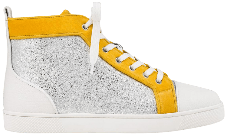 Christian Louboutin Louis Orlato High Banane Silver