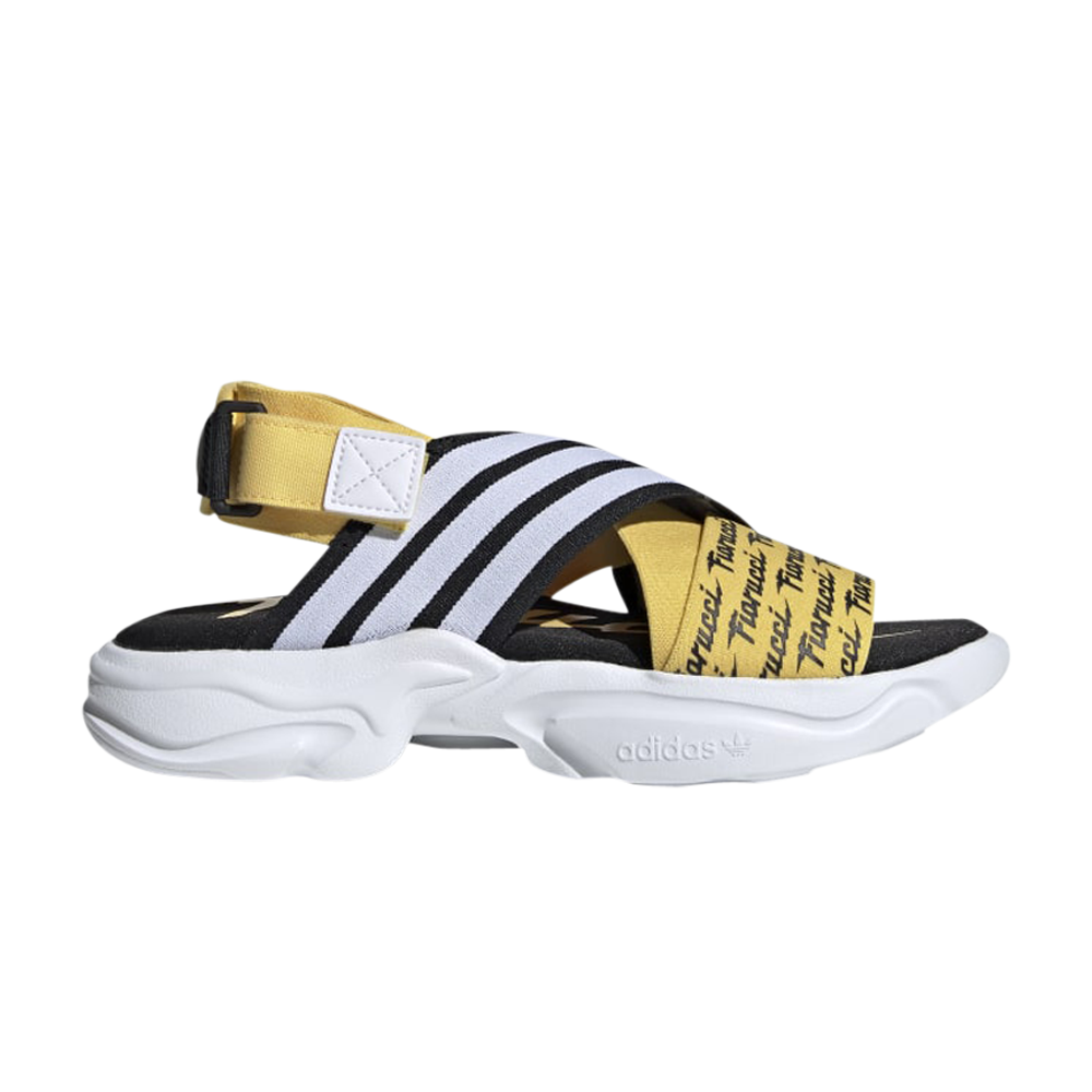 Pre-owned Adidas Originals Fiorucci X Wmns Magmur Sandal 'core Yellow'