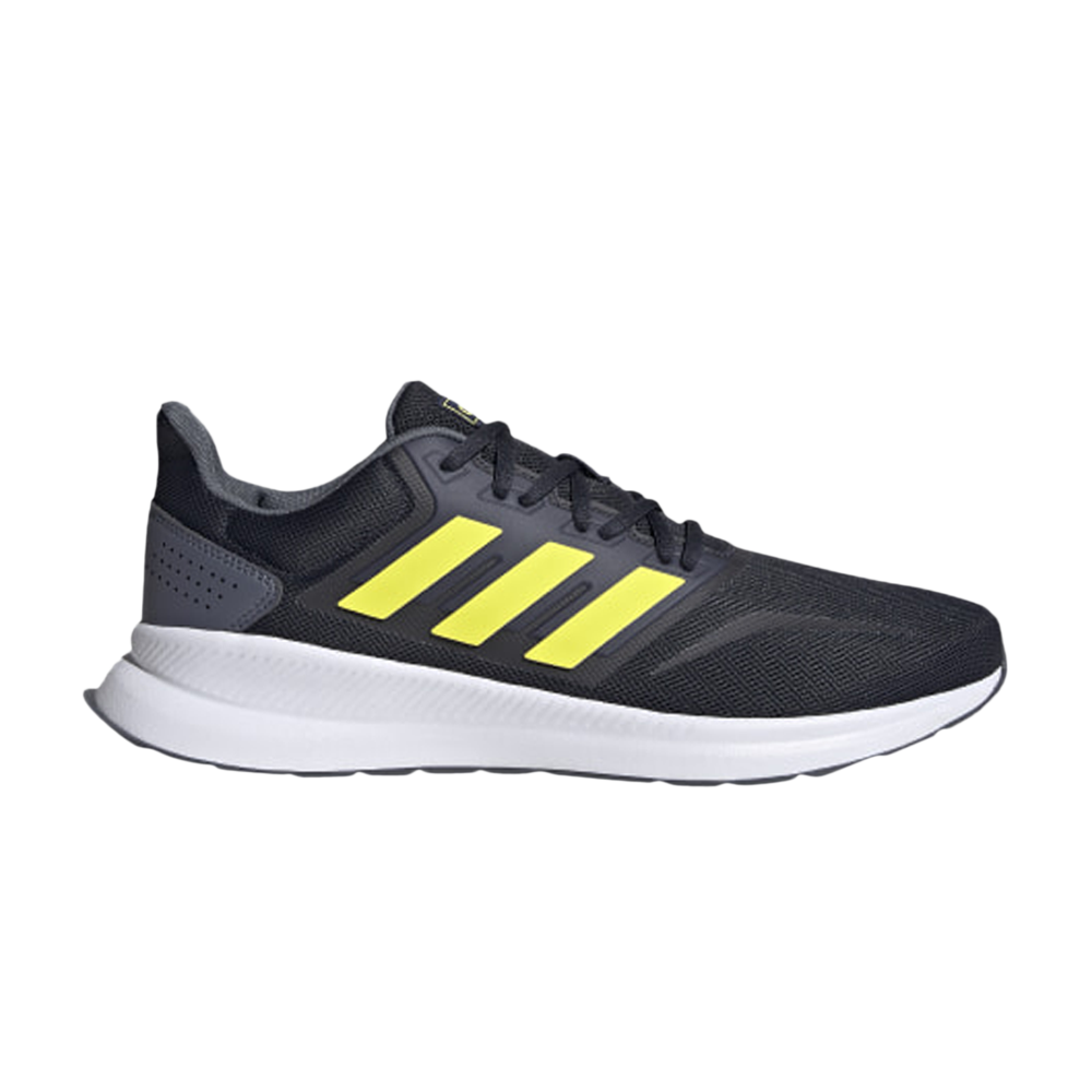 Pre-owned Adidas Originals Runfalcon 'legend Ink Yellow' In Blue