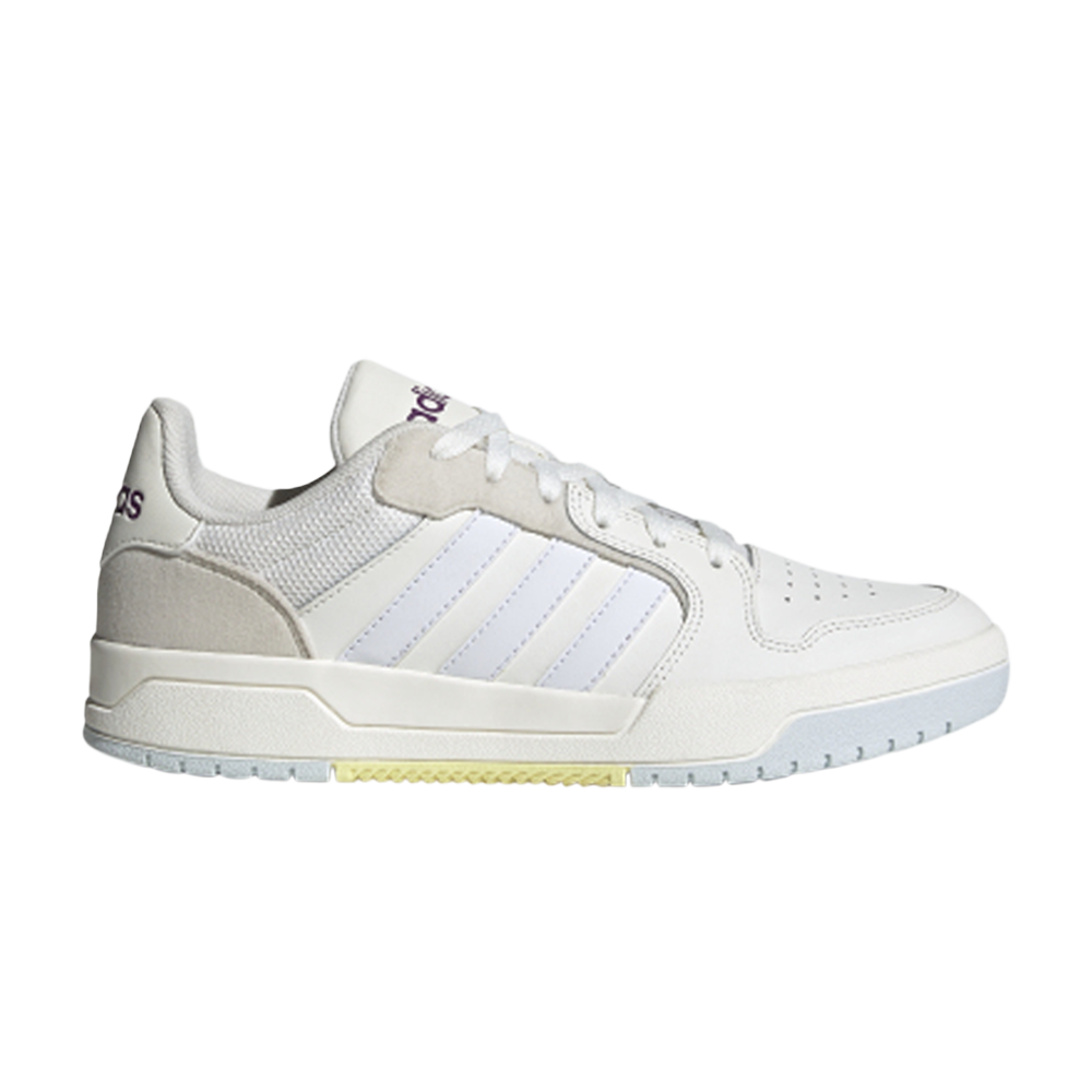 Pre-owned Adidas Originals Wmns Entrap 'white Glory Purple' In Brown