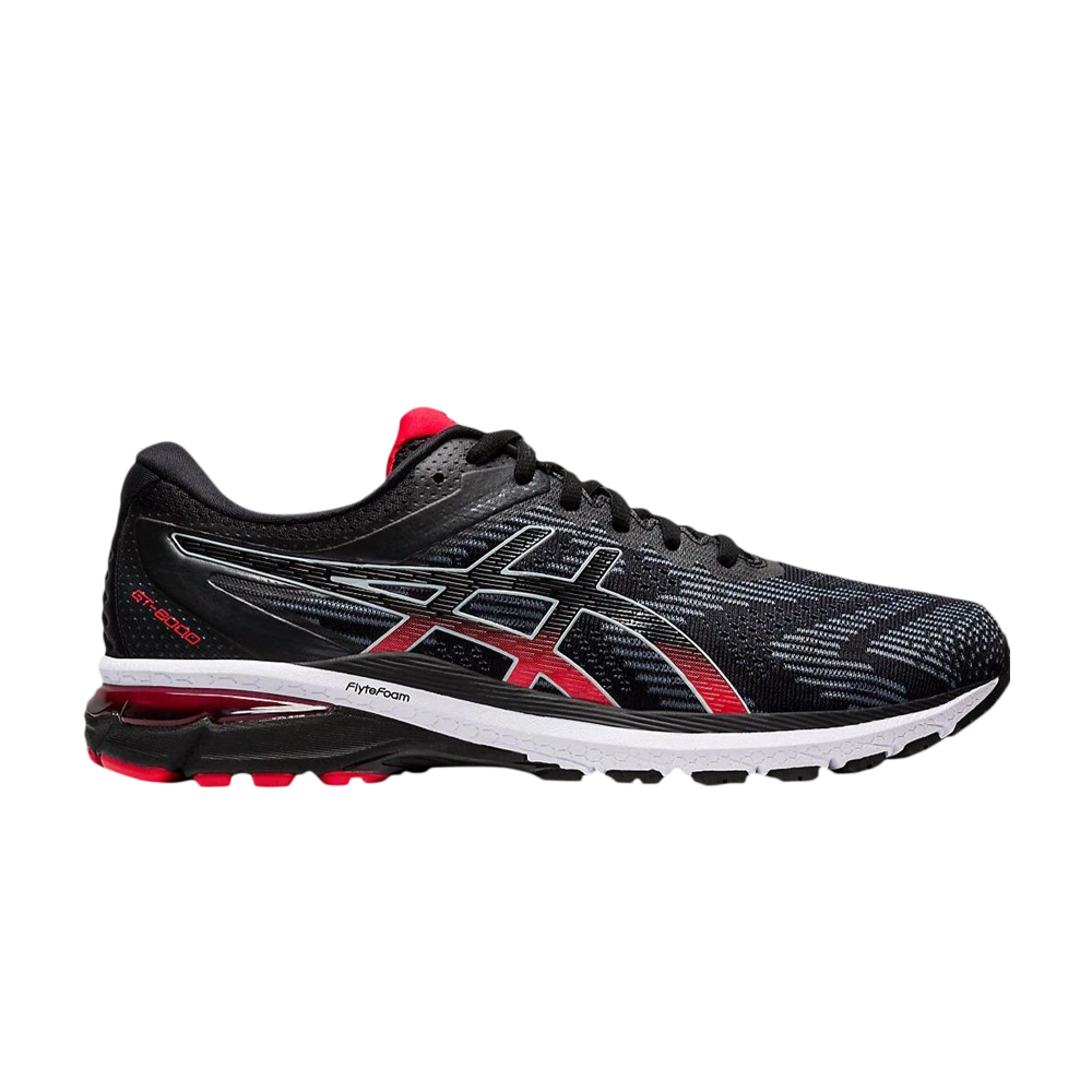 Pre-owned Asics Gt 2000 8 'black Red'