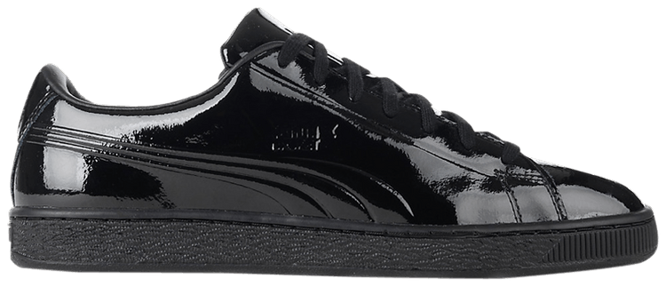 Puma Basket Classic Patent Emboss Black