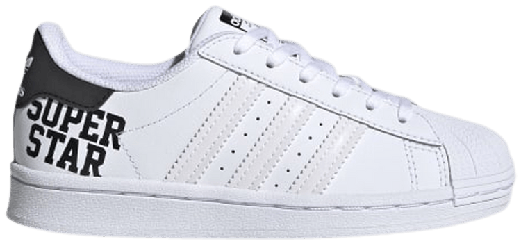 Adidas Superstar J White Black