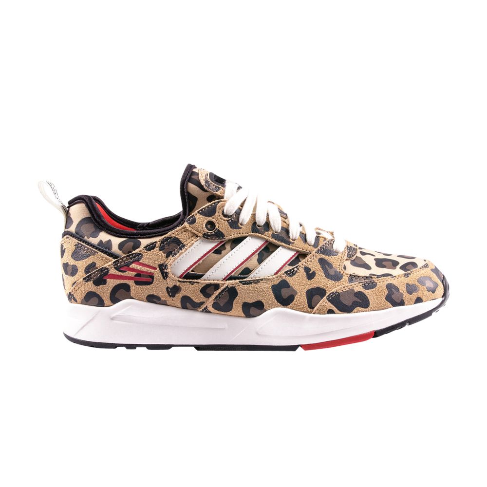 Pre-owned Adidas Originals Adidas Wmns Tech Super 2.0 'leopard' | Tan | Women's Size 12 In Brown