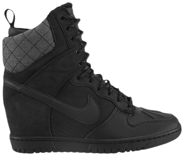 Nike Wmns Dunk Sky High Sneakerboot Black