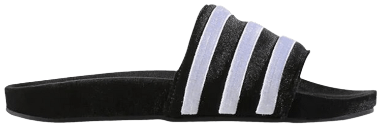 Adidas Wmns Adilette Black White