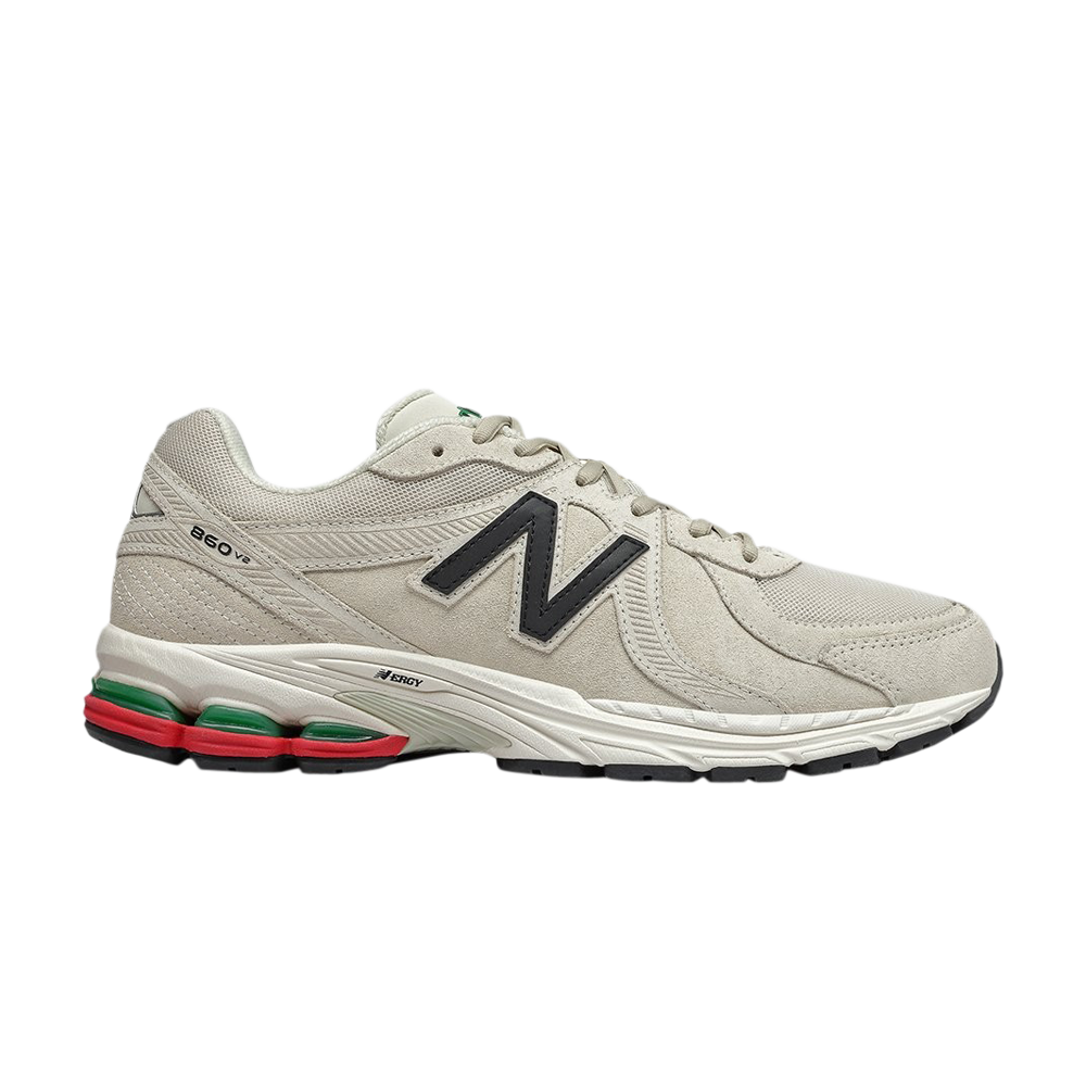 Pre-owned New Balance 860v2 'beige Green' In Brown