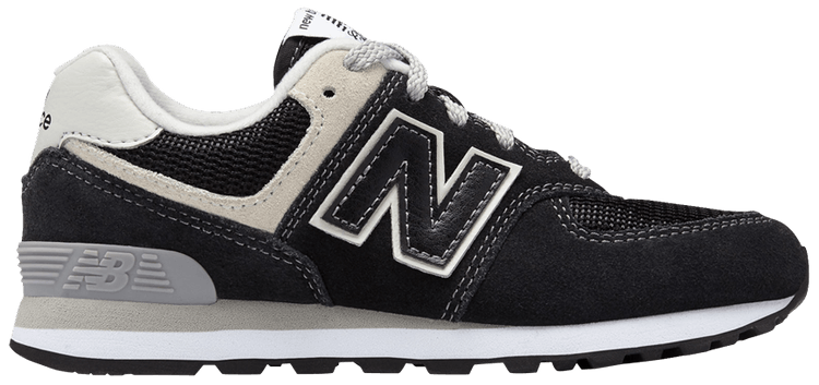 New Balance 574 Core Little Kid Black Grey