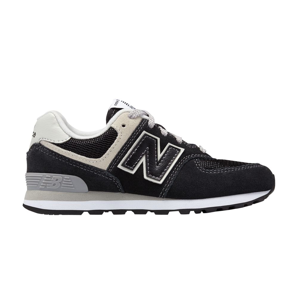 Pre-owned New Balance 574 Core Little Kid 'black Grey' | Kid's Size 3