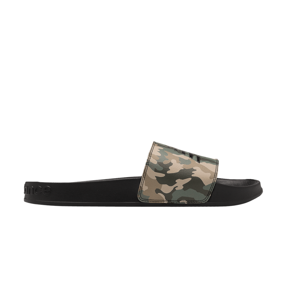 Pre-owned New Balance 200 Slides 'green Camo'