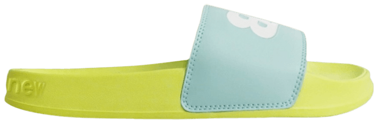 New Balance 200 Slides Blue Yellow