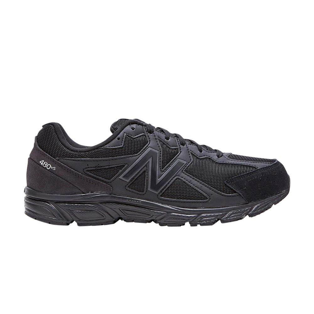 Pre-owned New Balance Wmns 480v5 4e Wide 'black'