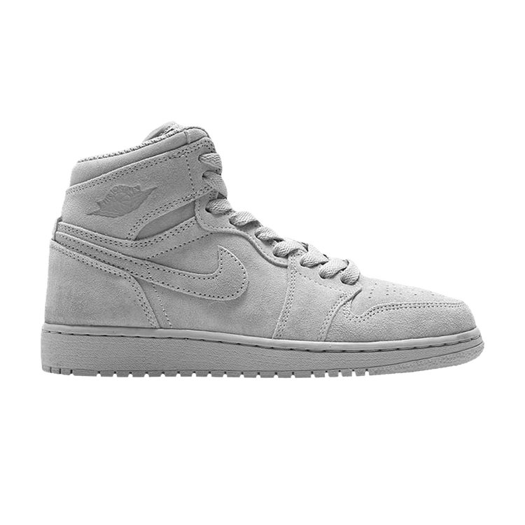 Buy Air Jordan 1 Retro High BG Grey Suede 705300 031 GOAT