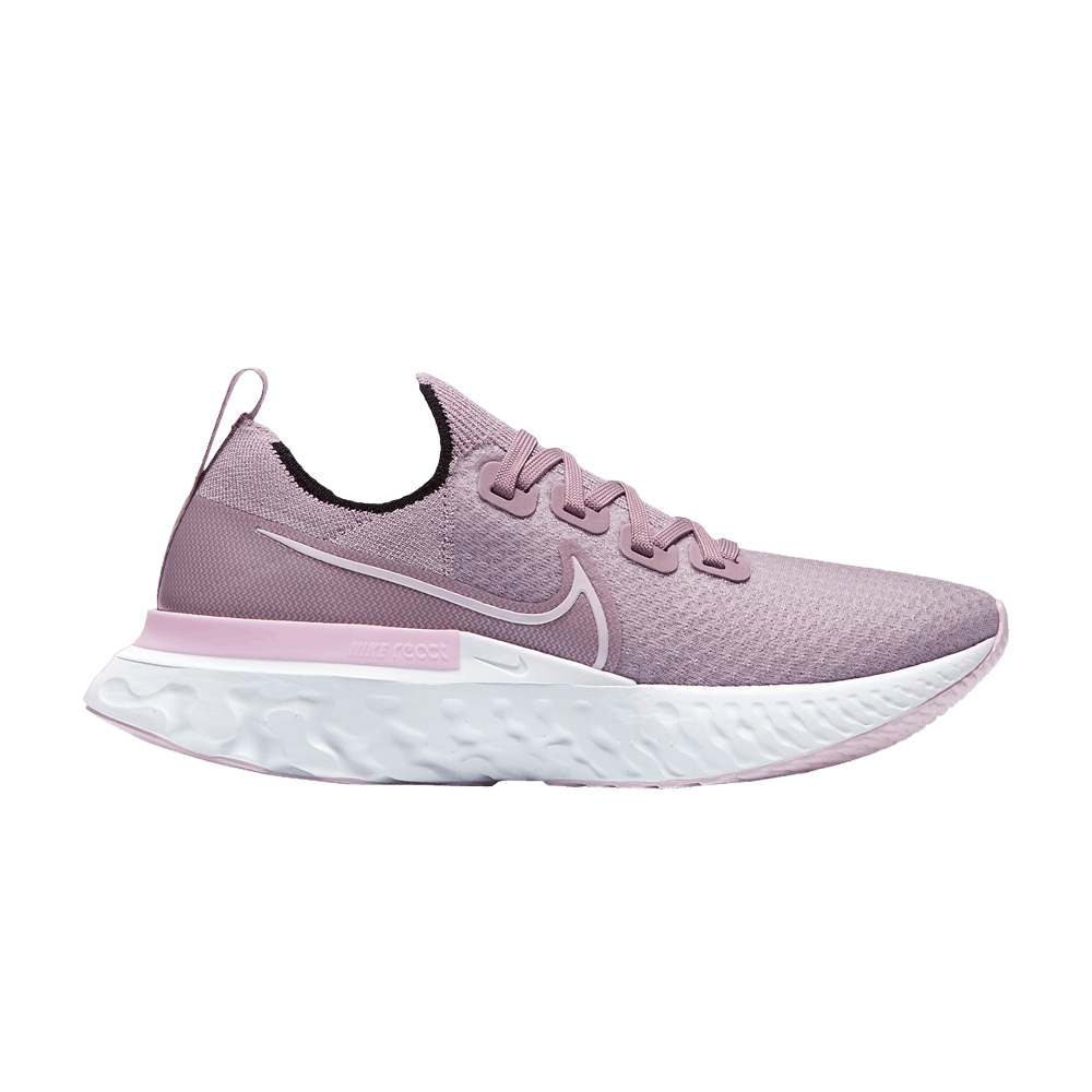 nike react infinity run flyknit plum
