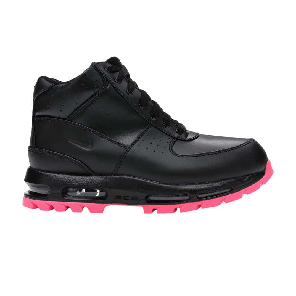 black and pink nike acg boots