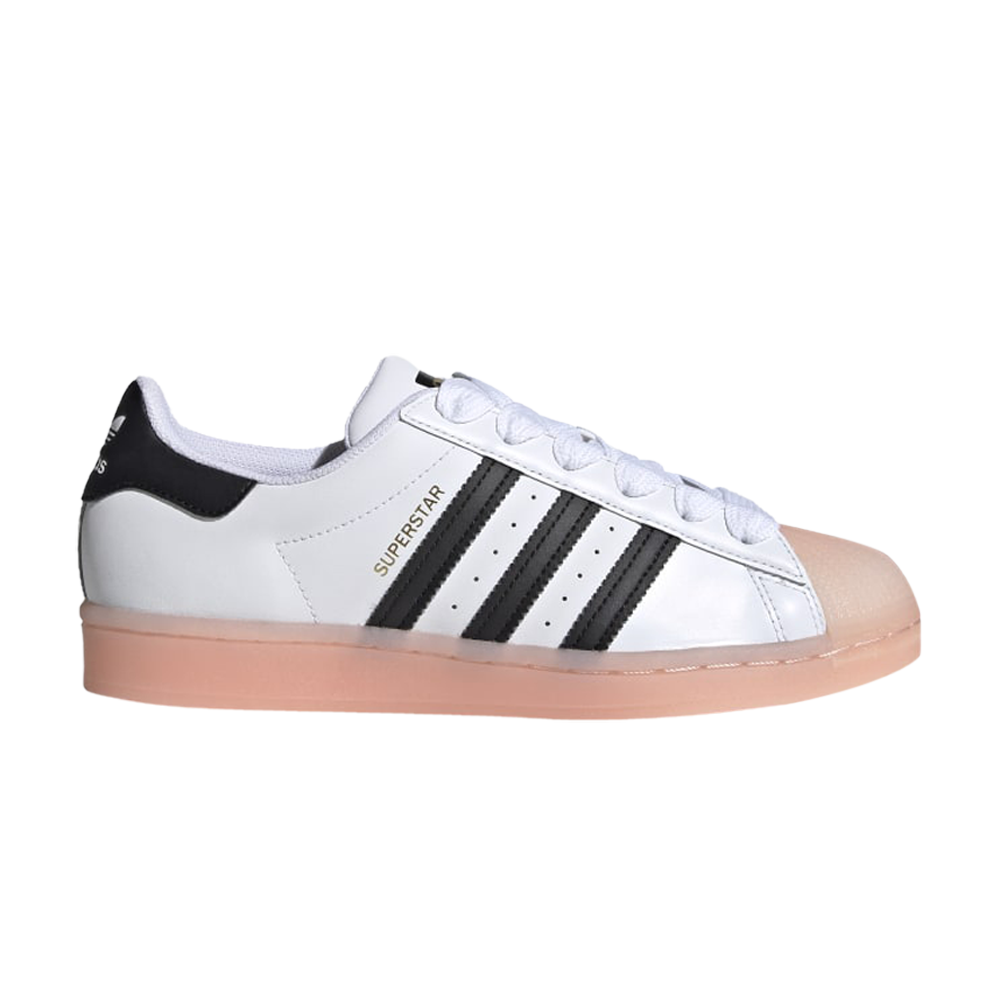 Pre-owned Adidas Originals Wmns Superstar 'rubber Shelltoe - Coral' In Pink