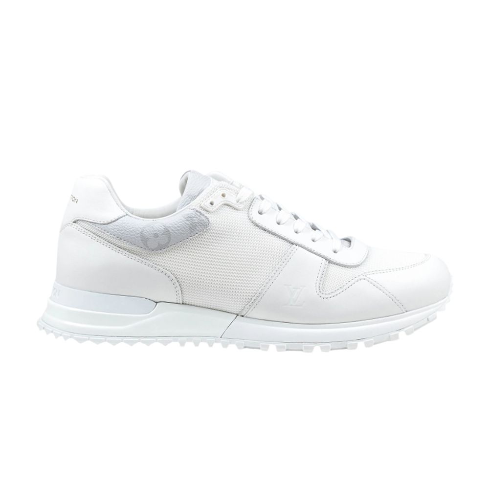 Pre-owned Louis Vuitton Run Away Sneaker 'white Monogram' | Men's Size 10