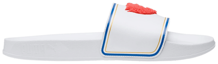 Puma Leadcat FTR Slide Badges   White
