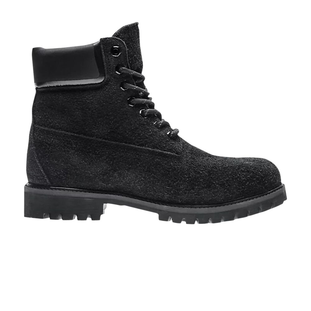 Pre-owned Timberland 6 Inch Premium Boot 'black Nubuck'