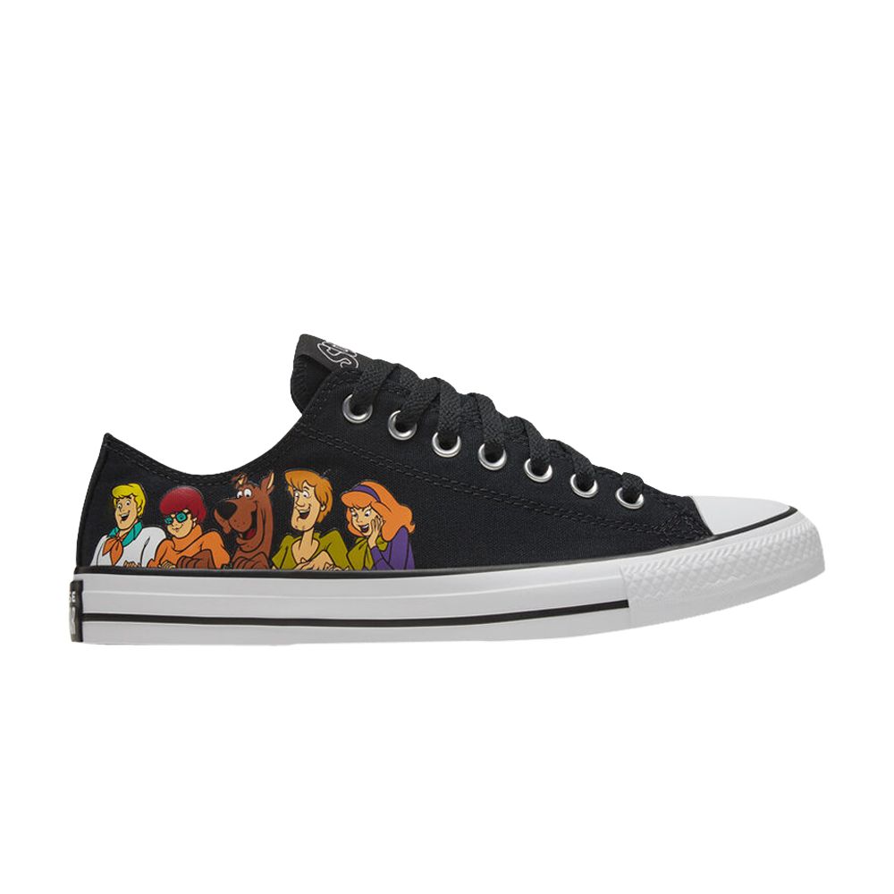 Converse Scooby-Doo x Chuck Taylor All Star Low 'Mystery-Solving Gang' | Black | Men's Size 7.5