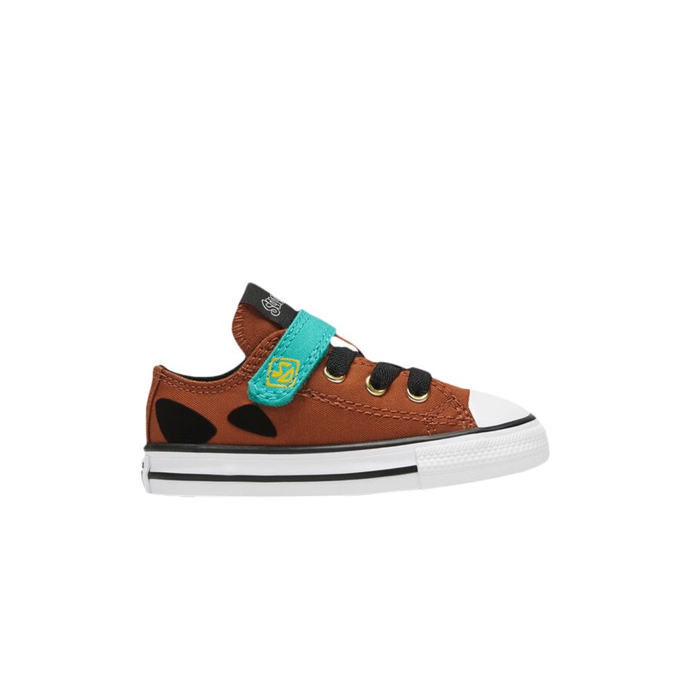 Converse Scooby-Doo x Chuck Taylor All Star Low Easy-On TD 'Brown' | Infant Size 6