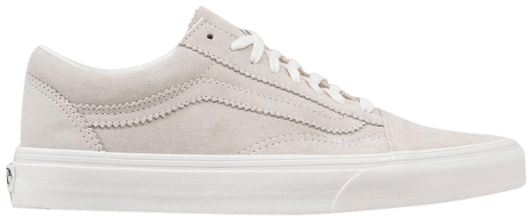 Vans Old Skool Pinked Suede   Silver Lining
