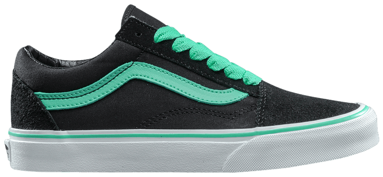 Vans Old Skool Pop   Black Electric Green