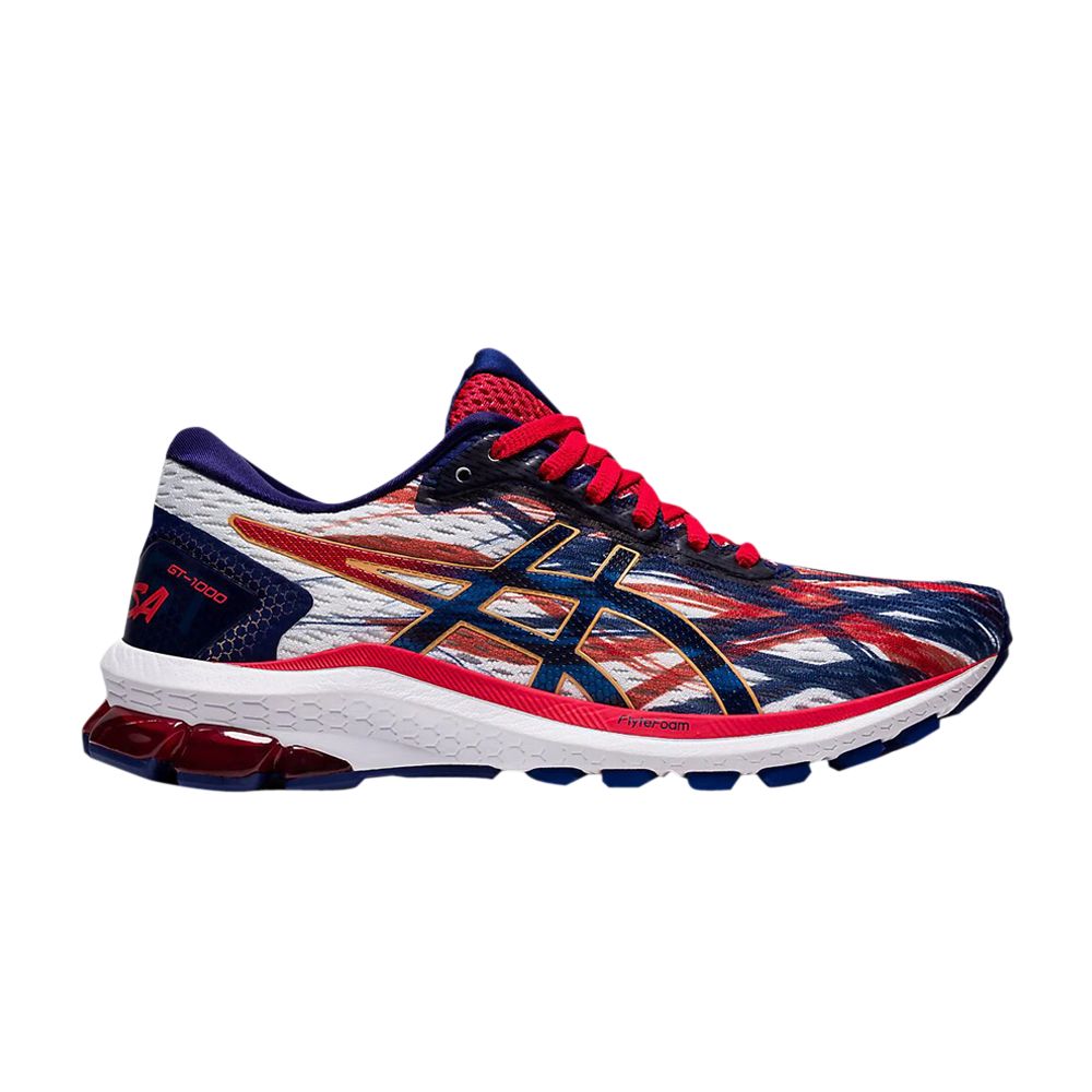 Pre-owned Asics Wmns Gt 1000 9 'usa' In Multi-color