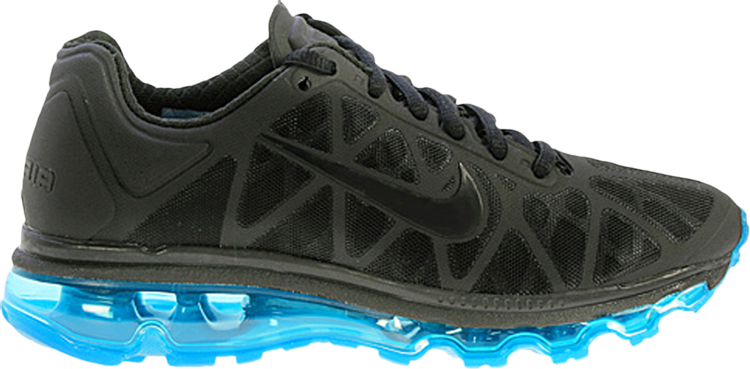 Wmns Air Max+ 2011 'Black Neon Turquoise'