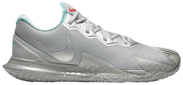 Nike Court Air Zoom Vapor Cage 4 Metallic Silver