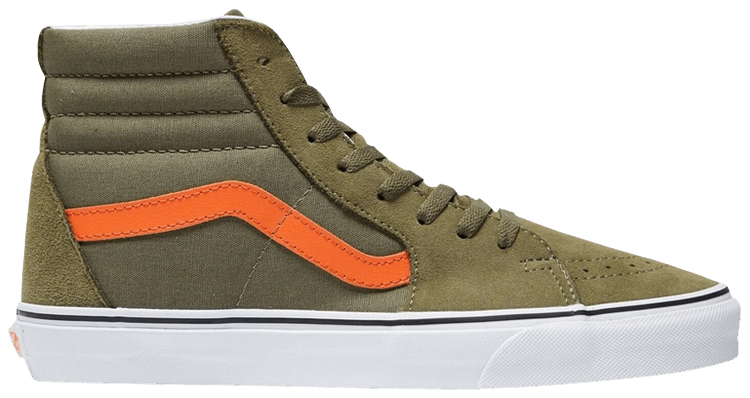 Vans Sk8 Hi Burnt Olive Flame