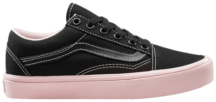 Vans Old Skool Lite Brushed Twill Pop   Black Chalk Pink