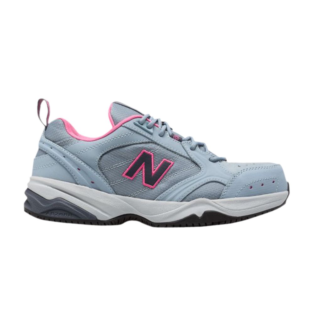 Pre-owned New Balance Wmns Steel Toe 627 Suede 'light Grey Pink' | Women's Size 8 In Gray
