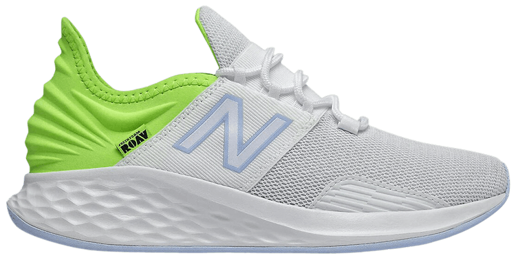 New Balance Wmns Fresh Foam Roav White Lime Glo