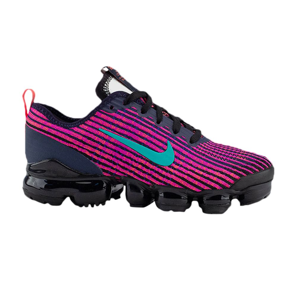 Nike Air VaporMax Flyknit 3 GS 'Blackened Blue Ember' | Kid's Size 4 - BQ5238-402