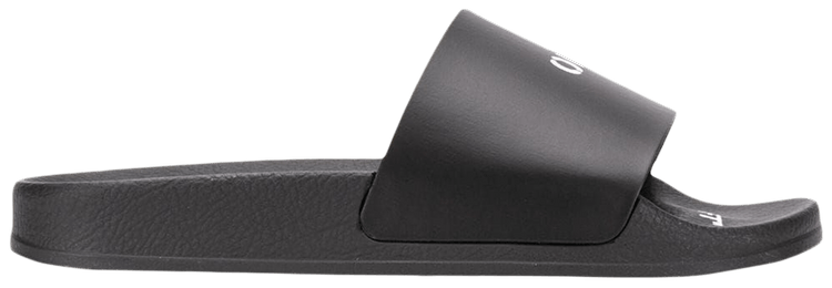 Off White Wmns Pool Sliders Black