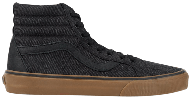 Vans Sk8 Hi Reissue Denim CL   Black Gum