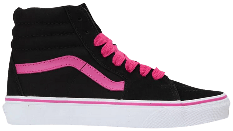 Vans Sk8 Hi Pop   Black Raspberry Rose