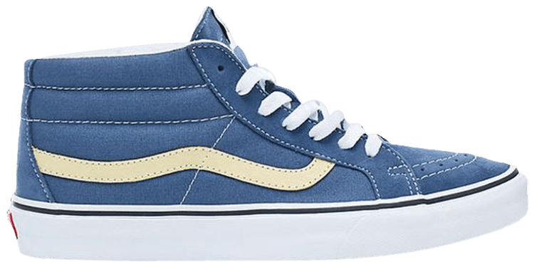 Vans sk8 mid reissue vintage indigo pineapple top