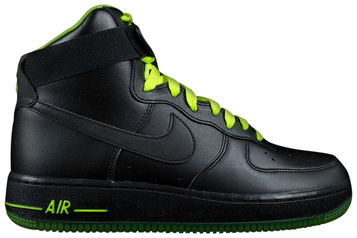 air force 1 high black volt