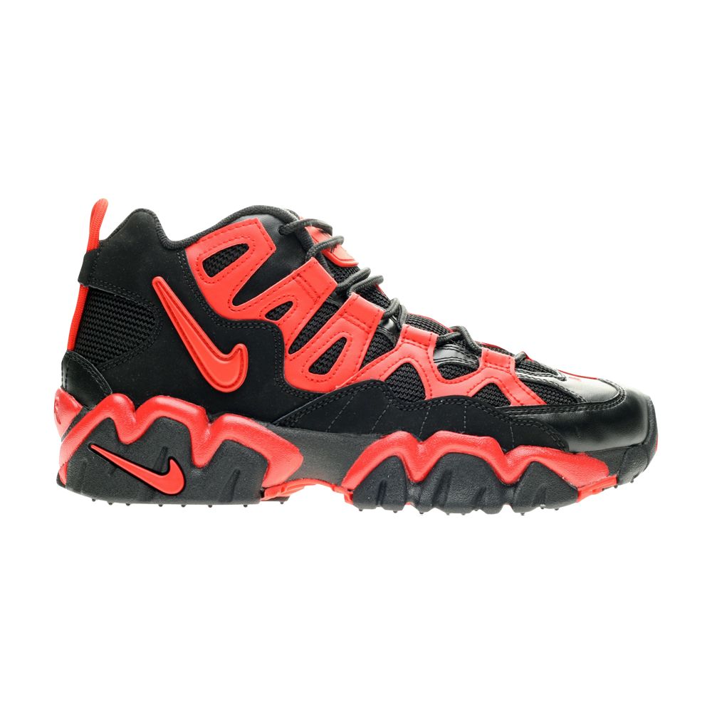 Pre-owned Nike Air Slant Mid 'black University Red' | Men's Size 9.5