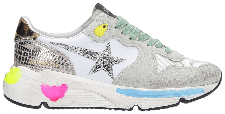 Golden Goose Wmns Running Sole Multi Animal Print