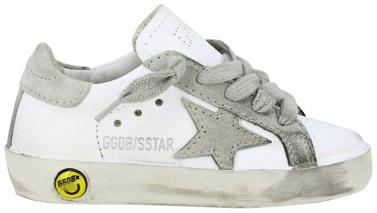 Golden Goose Superstar Kids White