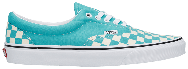 Vans Era Checkerboard   Scuba Blue