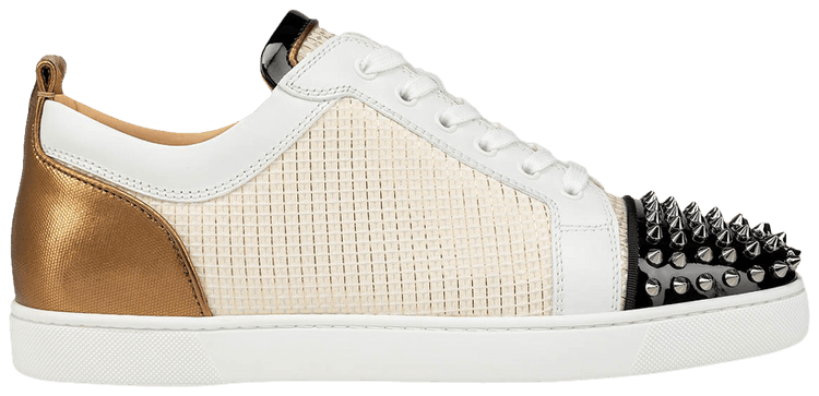 Christian Louboutin Louis Junior Spikes Orlato Flat 'Version Multi 