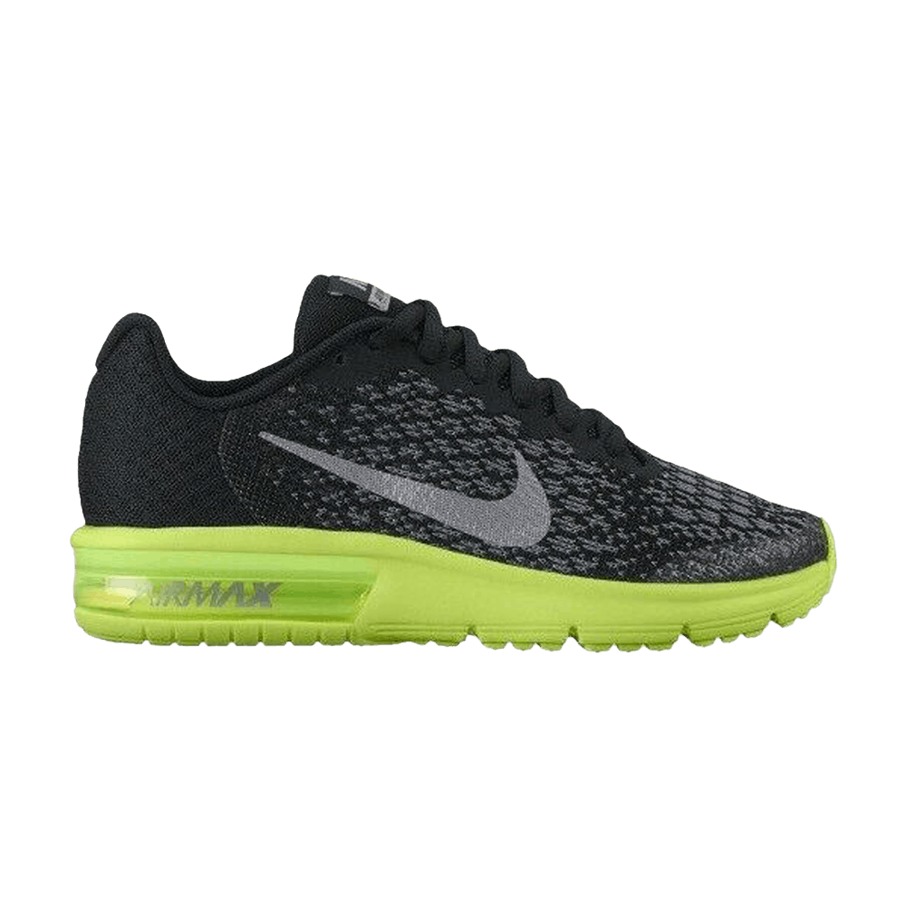Nike air max sequent 2 gs black Clearance