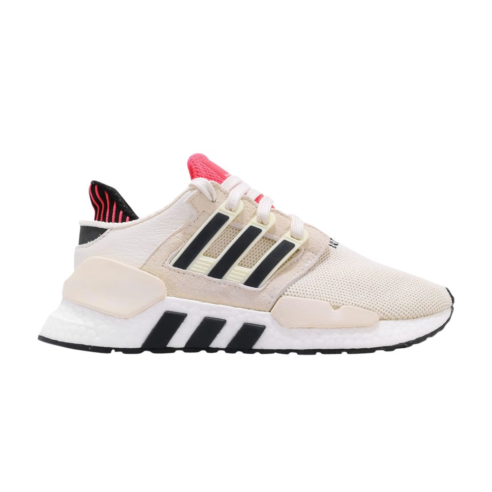 ADIDAS ORIGINALS EQT SUPPORT 91/18 'OFF WHITE SHOCK RED'