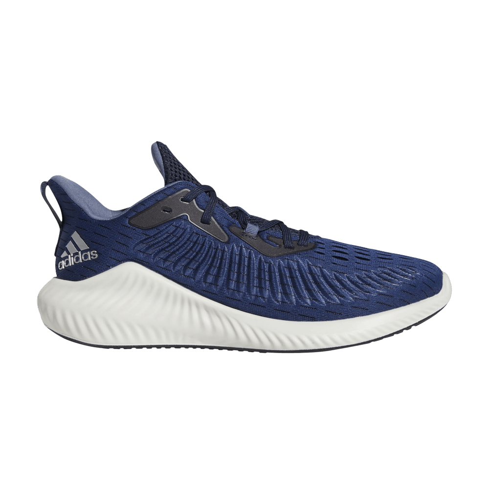 adidas alphabounce navy running shoes