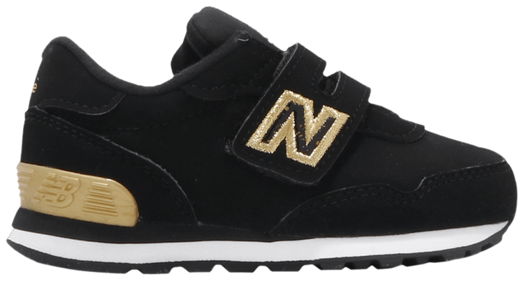 New Balance 515 Toddler Wide Black Gold